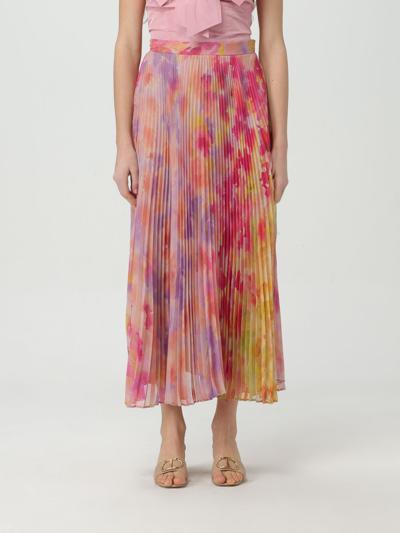 Shop Twinset Skirt  Woman Color Multicolor