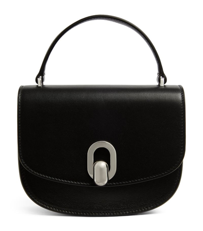 Shop Savette Mini Tondo Top-handle Bag In Black