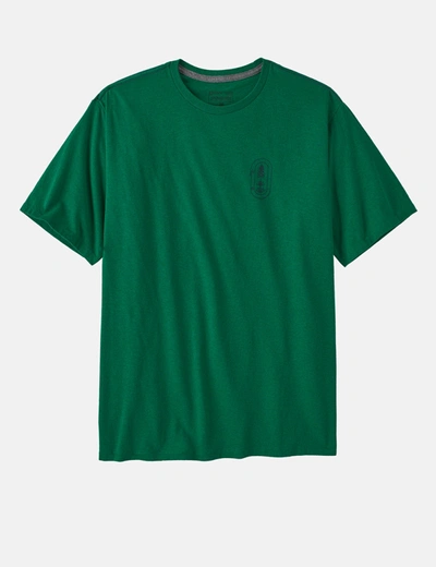 Shop Patagonia Clean Climb Trade Responsibili-tee T-shirt In Green