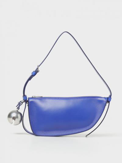 Shop Burberry Shoulder Bag  Woman Color Blue