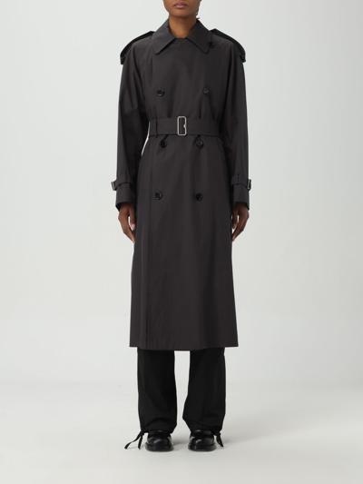 Shop Burberry Trench Coat  Woman Color Black