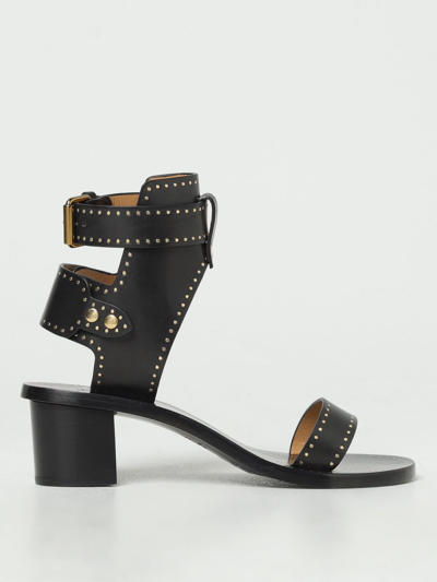 Shop Isabel Marant Heeled Sandals  Woman Color Black