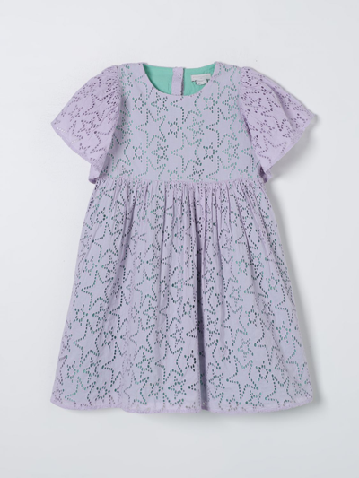 Shop Stella Mccartney Dress  Kids Kids Color Lilac