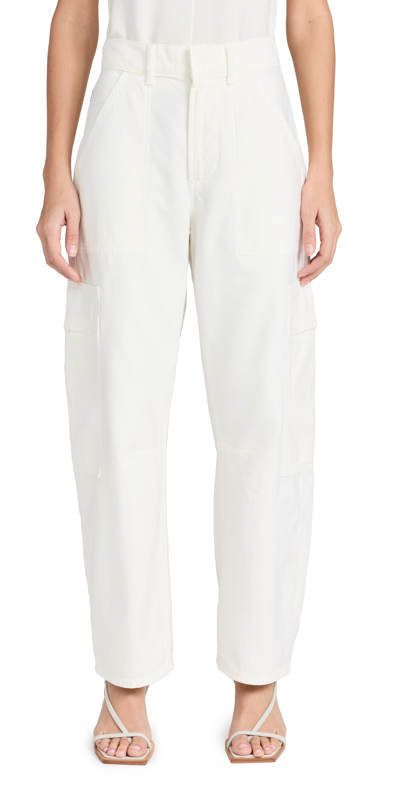 Citizen Of Humanity Citizens Of Humanity Marcelle Low Rise Barrel Cargo Pants In Pashmina