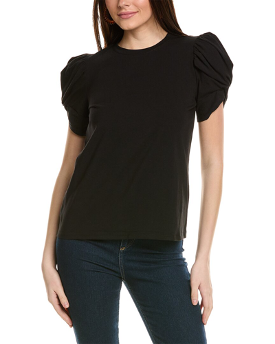Shop Anne Klein T-shirt In Black