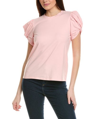 Shop Anne Klein T-shirt In Pink