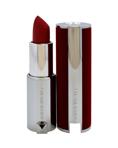 Shop Givenchy Women's 0.11oz N27 Rouge Infuse Le Rouge Deep Velvet Matte Lipstick