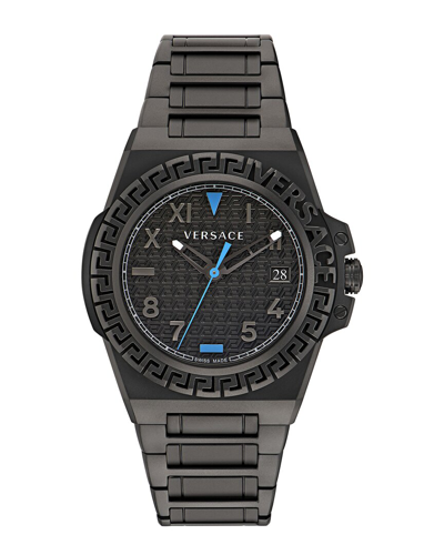 Shop Versace Men's Greca Reaction Watch