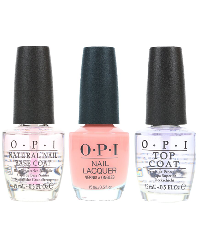 Opi 1.5oz Passion Nail Polish With Top Coat & Base Coat