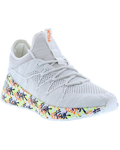 Shop French Connection Graffiti Sneaker In White