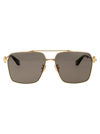 Shop Roberto Cavalli Sunglasses In 400p Gold