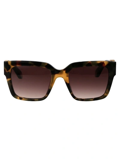 Shop Roberto Cavalli Sunglasses In 0agg Brown