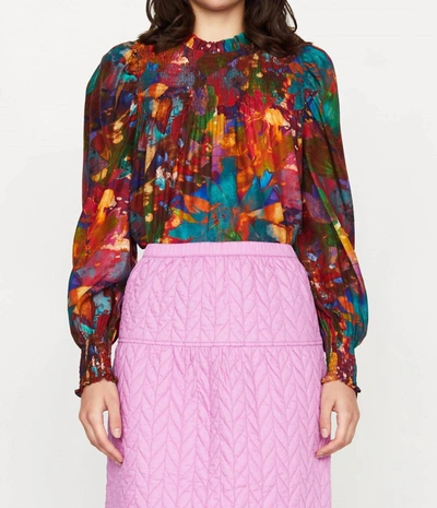 Shop Marie Oliver Sofia Blouse In Lutos In Multi