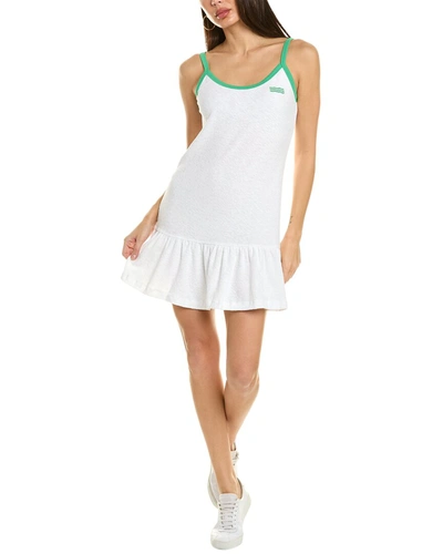 Shop Sol Angeles Loop Terry Tennis Dress In White