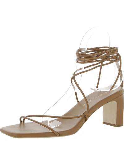 Shop Loeffler Randall Cosette-n Womens Leather Ankle Strap Heels In Multi