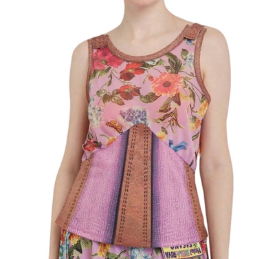 Ipng Let's Go Blouse In Pink In Pink