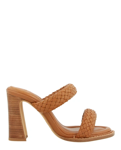 Shop Alexandre Birman Alessia 90 Mules In Brown