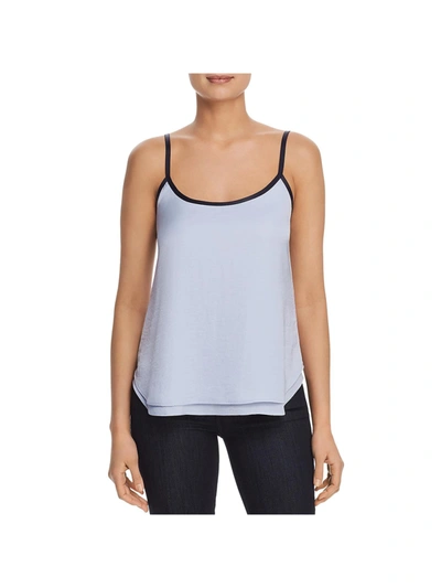 Shop Kenneth Cole New York Womens Satin Tank Cami In Blue