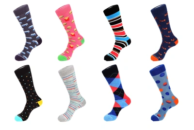 Shop Unsimply Stitched 8 Pair Combo Pack Socks In Multi