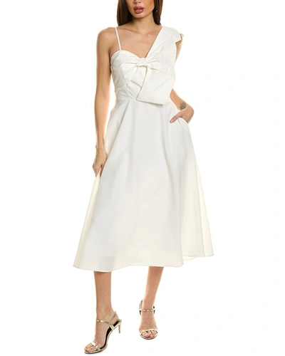 Shop Elie Tahari The Emily Dress In White