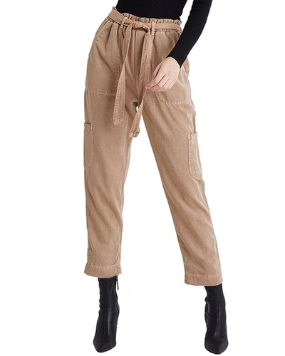 Shop Bella Dahl Bianca-high Waisted Trouser In Brown