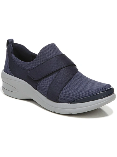 Shop Bzees Refresh Womens Slip On Activewear Running Shoes In Blue