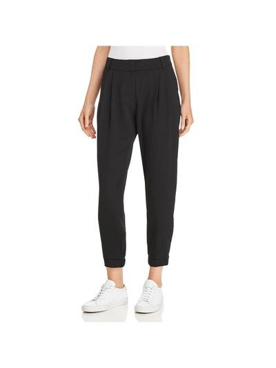 Shop Parker Morgan Womens Tapered Ankle Pants In Black
