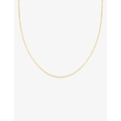 Shop Astrid & Miyu Gleam 18ct Gold-plated And Cubic Zirconia Tennis Necklace