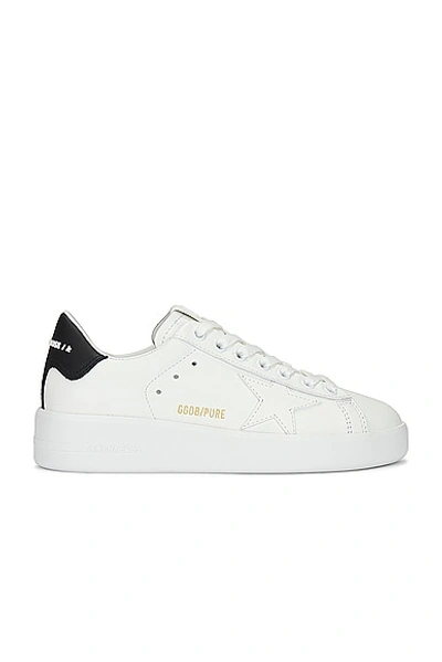 Shop Golden Goose Pure Star Sneaker In White & Black