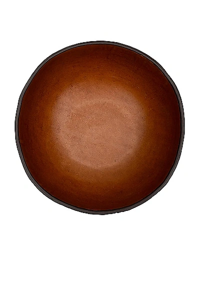 Shop Hunting Season Molded Leather Bowl In Cognac