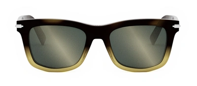Shop Dior Blacksuit S11i 27a7 Dm40087i 56c Square Sunglasses