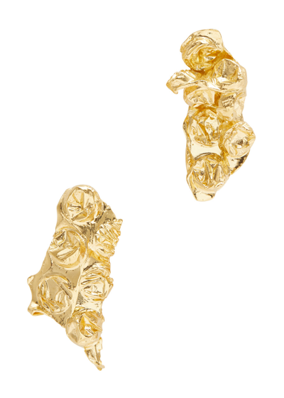 Shop Completedworks Bubble Wrap 14kt Gold Vermeil Drop Earrings