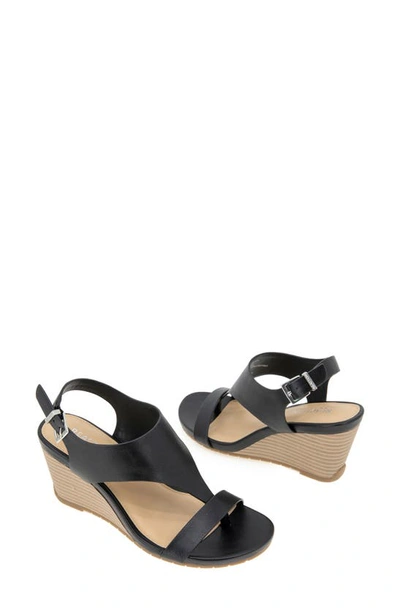 Shop Reaction Kenneth Cole Greatly Wedge Sandal In Black
