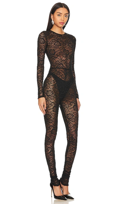 Shop Nbd Minerva Catsuit In 黑色