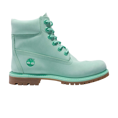 Pre-owned Timberland Wmns 6 Inch Boot '50th Anniversary - Light Green'