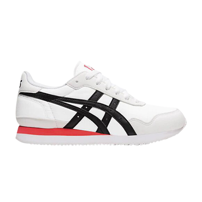 Pre-owned Asics Wmns Tiger Runner 'white Black'