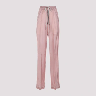 Shop Rick Owens Drawstring Geth Belas Pants 40 In Dusty Pink