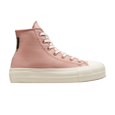 Pre-owned Converse Wmns Chuck Taylor All Star Lift Platform Counter Climate High 'night Flamingo' In Pink