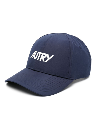 Autry Logo-raised Cap In ブルー