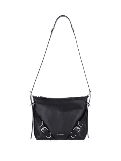 Shop Givenchy Medium Handbag "voyou" In Black  