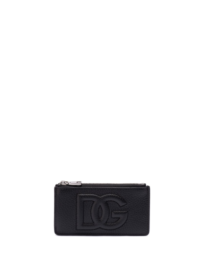 Shop Dolce & Gabbana Card Holder In Black  