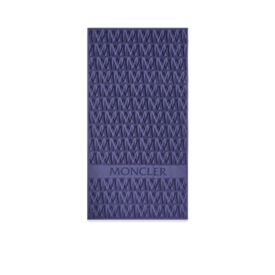 Shop Moncler Collection Monogram Beach Towel, Blue, Size: One Size