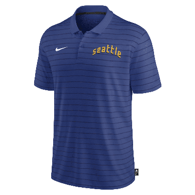 Shop Nike Seattle Mariners City Connect Victory  Men's Dri-fit Mlb Polo In Blue