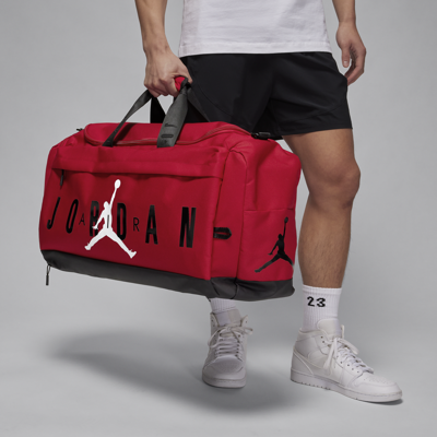 Shop Jordan Velocity Duffle Bag (69l) In Red