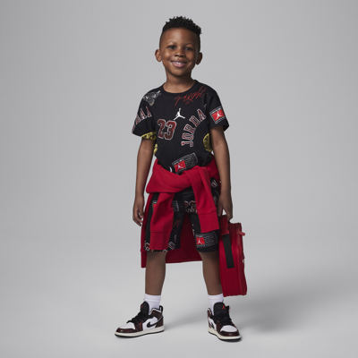 Shop Jordan 23 Little Kids' 2-piece Shorts Set In Black