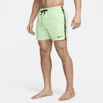 Shop Nike Men's Swim 5" Volley Shorts In Green