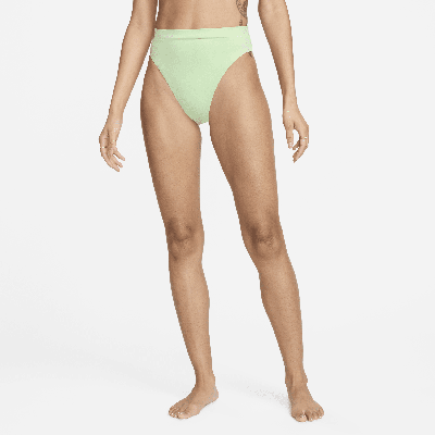 Shop Nike Women's Essential High-waist Swim Bottom In Green