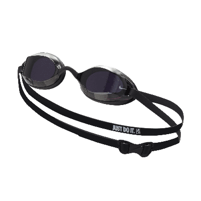 Shop Nike Unisex Swim Legacy Goggles In Grey