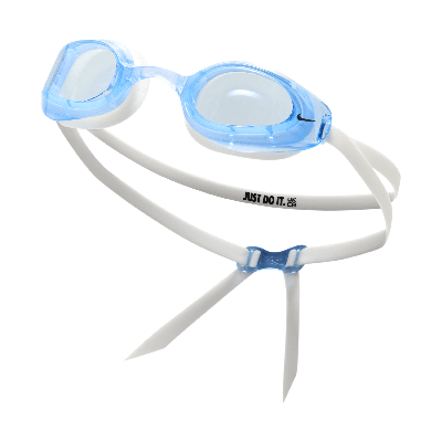 Shop Nike Unisex Swim Vapor Performance Goggles In Blue