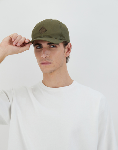 Herno Delon Cap In Light Military